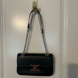 Black Chain Shoulder Bag